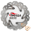 Brake Rotor+Pads for BENELLI BN 600 BN 600 GT 15-17 CENTURY RACER 11-15