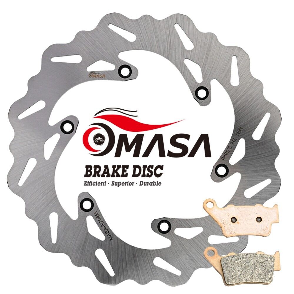 Brake Rotor+Pads for KTM EXC 125 200 250 300 380 400 450 520 525 (1994-2003)