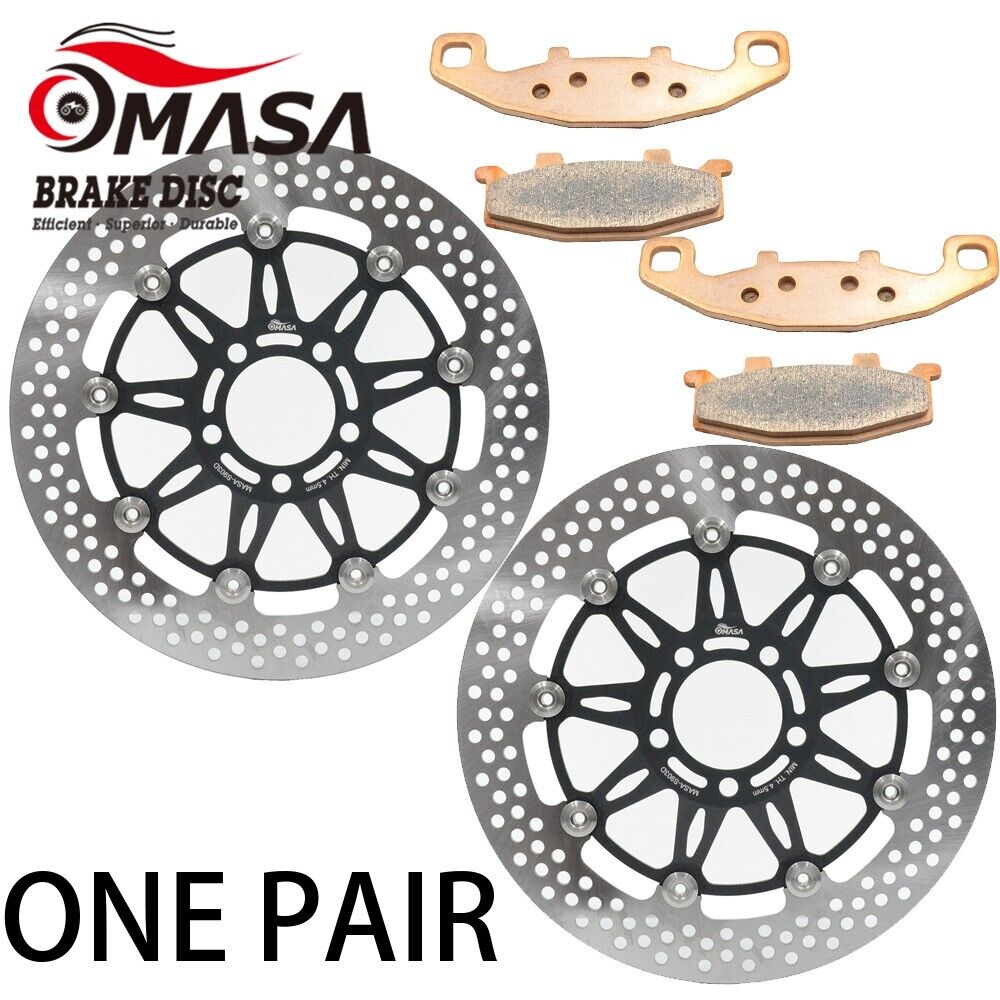 Brake Rotor+Pads for KAWASAKI ZERHYR 91-01 GTR 94-06