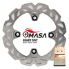 Brake Rotor+Pads for KAWASAKI ZX12R NINJA 1200 00-03 ZX12R NINJA 1200 04-06