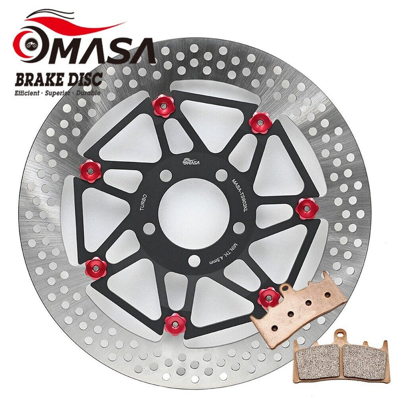 Brake Rotor+Pads for  KAWASAKI  GPZ R  900cc  1999-2003