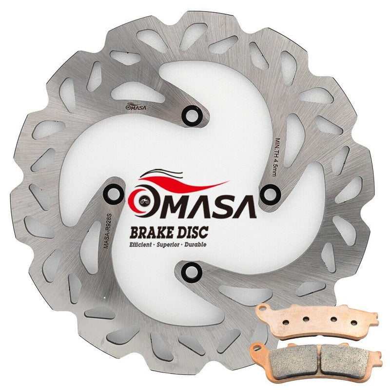 Brake Rotor+Pads for HONDA VFR 98-01 VFRV-TEC 02-05 VFRV-TEC 06-13