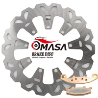 Brake Rotor+Pads for KAWASAKI KLE 500 1991-2007