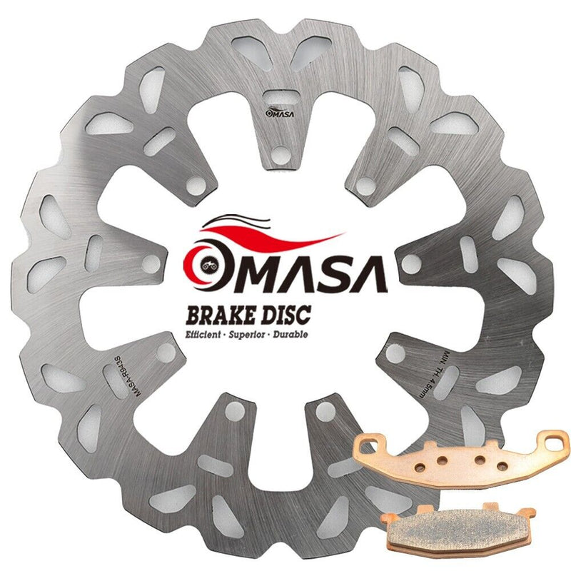 Brake Rotor+Pads for KAWASAKI KLE 500 1991-2007