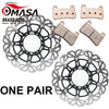 BrakeRotor+Pads for HONDA CB 1000 R 08-16 CBR RR 04-05