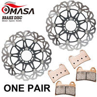 BrakeRotor+Pads for APRILIA RST Futura 01-04 YAMAHA XJR 95-00 TRX  95-00
