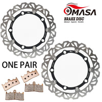 BrakeRotor+Pads for BMW K 1600 GT K 1600 GTL 11-21 K 1600 GTL EXCLUSIVE 14-17