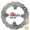 Brake Rotor+Pads for DUCATI MONSTER S2R 800 05-06 MONSTER S4R 996 03-06