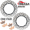 BrakeRotor+Pads for BMW R 850 C 98-01 R 850 GS 98-07 R 1100 GS 94-01