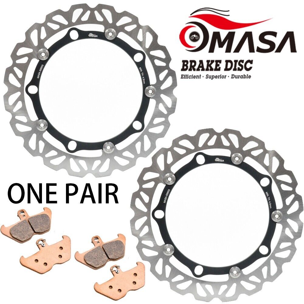 BrakeRotor+Pads for BMW R 850 C 98-01 R 850 GS 98-07 R 1100 GS 94-01