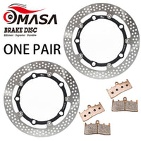Brake Rotor+Pads for BMW R 1200 S 06-08 K 1300 R-ABS 08-14 K 1600 B 17-21