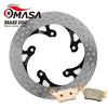 Brake Rotor+Pads for APRILIA CAPONORD TRAVEL PACK ABS 1200 2016-2017